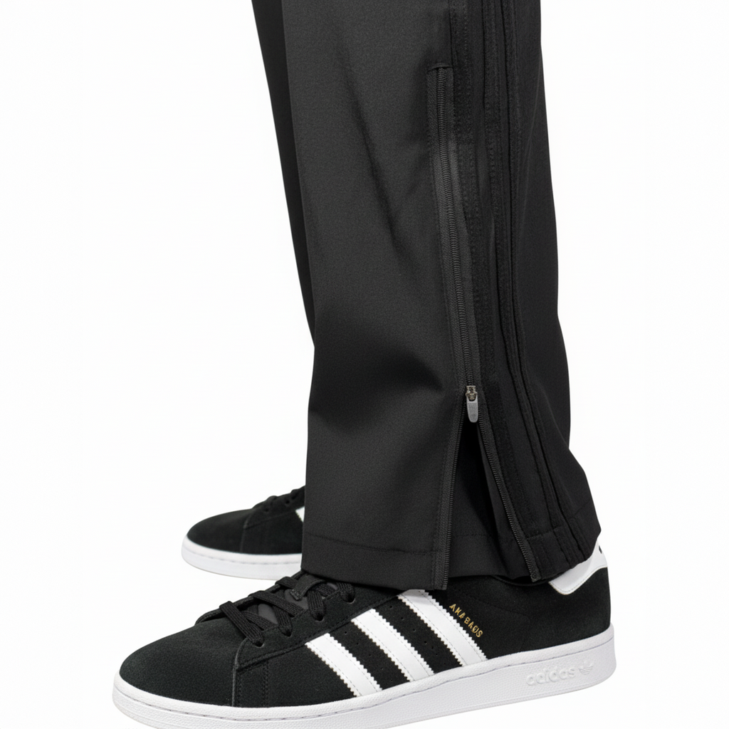 Valesto NS Tech-Zip Performance Pant - Jet Black